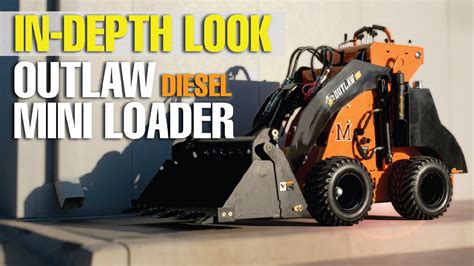 outlaw mini skid steer|mini skid steer model comperinse.